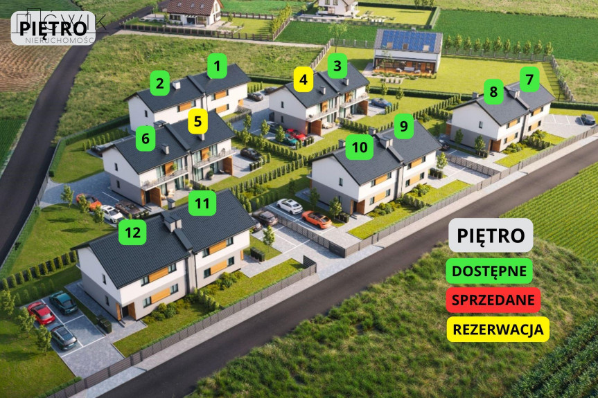 wielicki, Niepołomice, Topolowa, Nowe osiedle - mieszkania bezczynszowe 58 - 70 m2