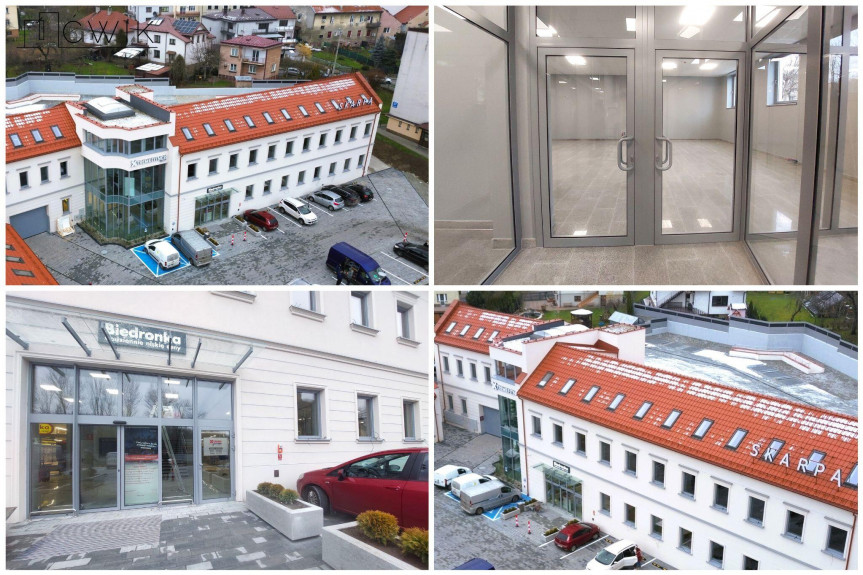 bocheński, Bochnia, Kazimierza Wielkiego, Lokal na parterze w centrum Bochni- galeria Skarpa