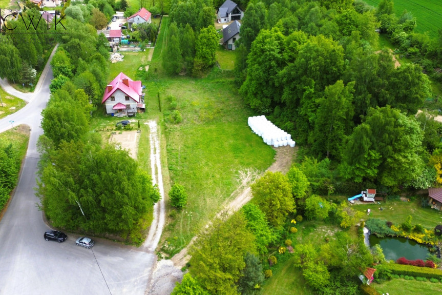 krakowski, Zabierzów, Brzoskwinia, Widokowa, Działka budowlana - zielona okolica - 10 km Kraków