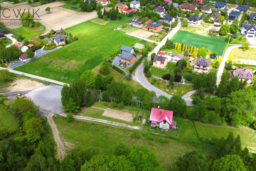 krakowski, Zabierzów, Brzoskwinia, Widokowa, Działka budowlana - zielona okolica - 10 km Kraków