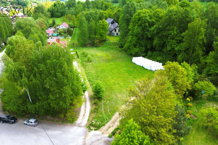 krakowski, Zabierzów, Brzoskwinia, Widokowa, Działka budowlana - zielona okolica - 10 km Kraków