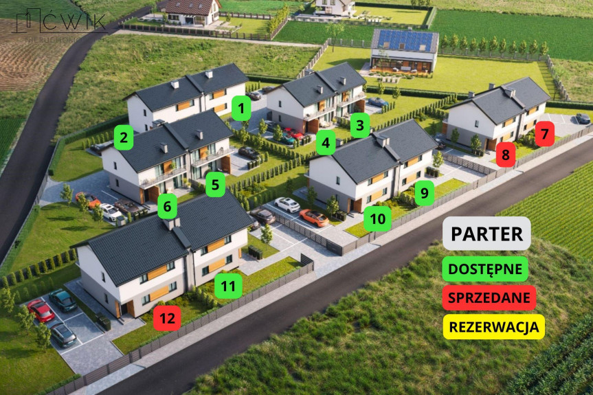 wielicki, Niepołomice, Topolowa, Kameralne osiedle - tylko 3 km od centrum miasta