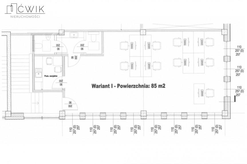 Krak&oacute;w, Wzg&oacute;rza Krzesławickie, Gustawa Morcinka, Nowoczesny i jasny lokal na wynajem - duży parking