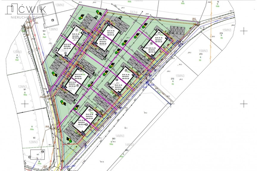 wielicki, Niepołomice, Topolowa, Kameralne osiedle - tylko 3 km od centrum miasta