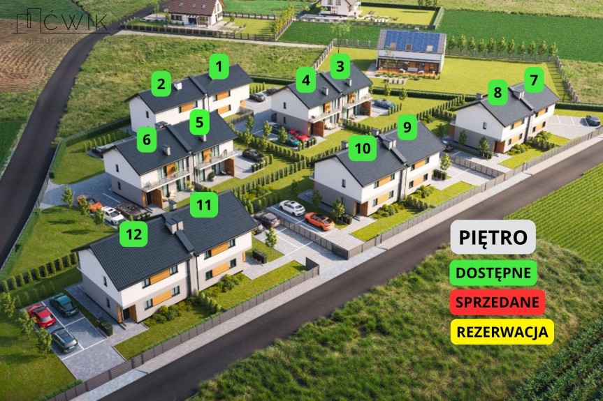 wielicki, Niepołomice, Topolowa, Kameralne osiedle - tylko 3 km od centrum miasta