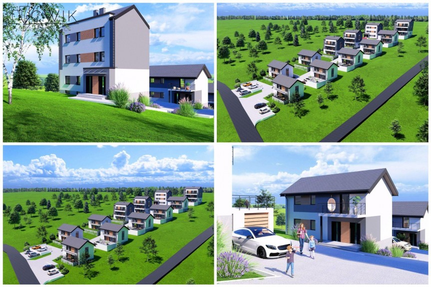 bocheński, Bochnia, Krzęczk&oacute;w, Nowe, kameralne osiedle w spokojnej okolicy