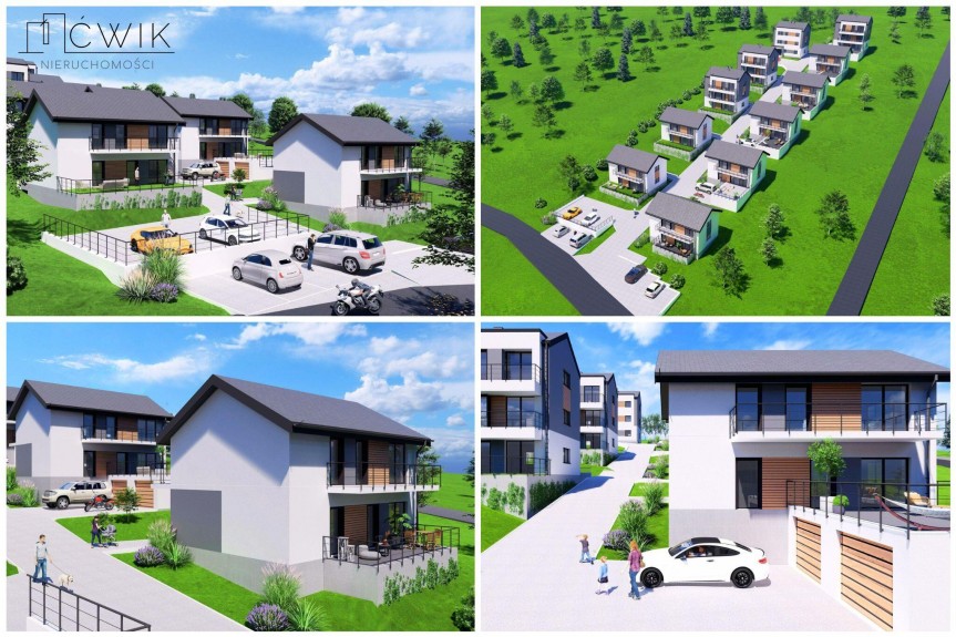 bocheński, Bochnia, Krzęczk&oacute;w, Nowe, kameralne osiedle w spokojnej okolicy