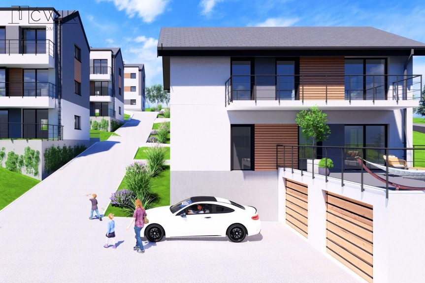 bocheński, Bochnia, Krzęczk&oacute;w, Nowe, kameralne osiedle w spokojnej okolicy