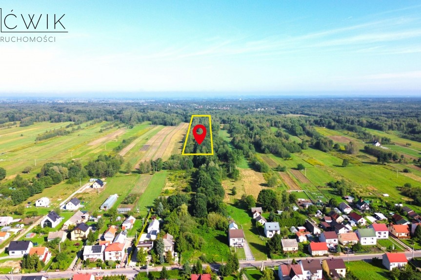 bocheński, Rzezawa, Jodł&oacute;wka, Gaj, Działka pod inwestycję deweloperską 1,62 ha