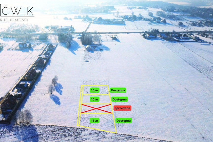 brzeski, Dębno, Sufczyn, Działki budowlane przy DK94 - 40 min od Krakowa