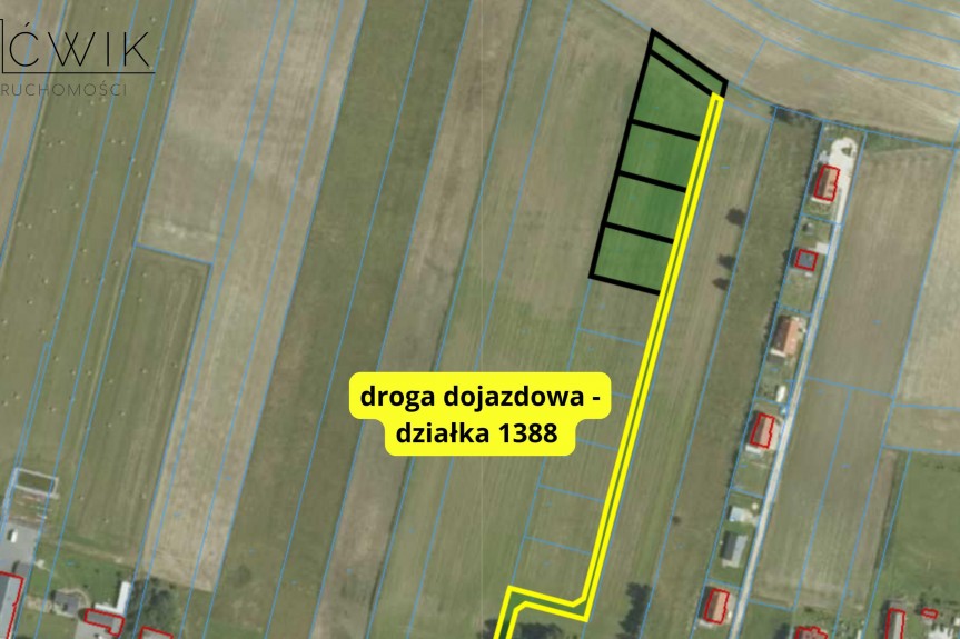brzeski, Dębno, Sufczyn, Działki budowlane przy DK94 - 40 min od Krakowa