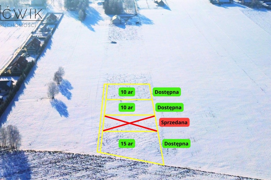 brzeski, Dębno, Sufczyn, Działki budowlane przy DK94 - 40 min od Krakowa