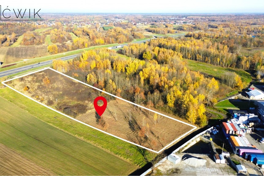 bocheński, Rzezawa, Borek, Atrakcyjna działka inwestycyjna - 6 km od A4