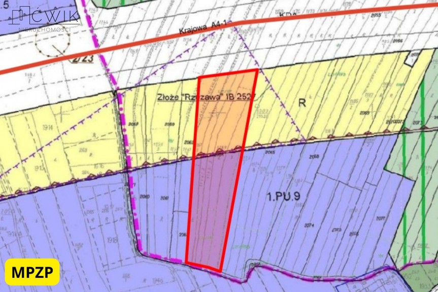 bocheński, Rzezawa, Borek, Atrakcyjna działka inwestycyjna - 6 km od A4