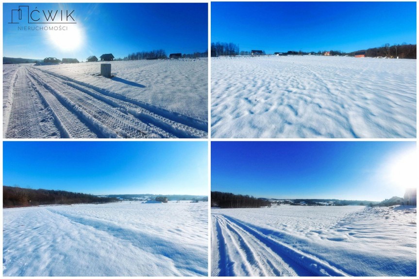 brzeski, Brzesko, Poręba Spytkowska, Graniczna, Ustawne działki w Gminie Brzesko - piękne widoki