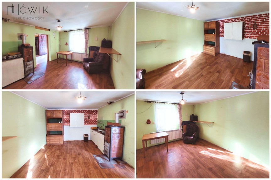 brzeski, Brzesko, Mokrzyska, Wiślana, Dom do generalnego remontu 68 m2 - 1 km od Brzeska