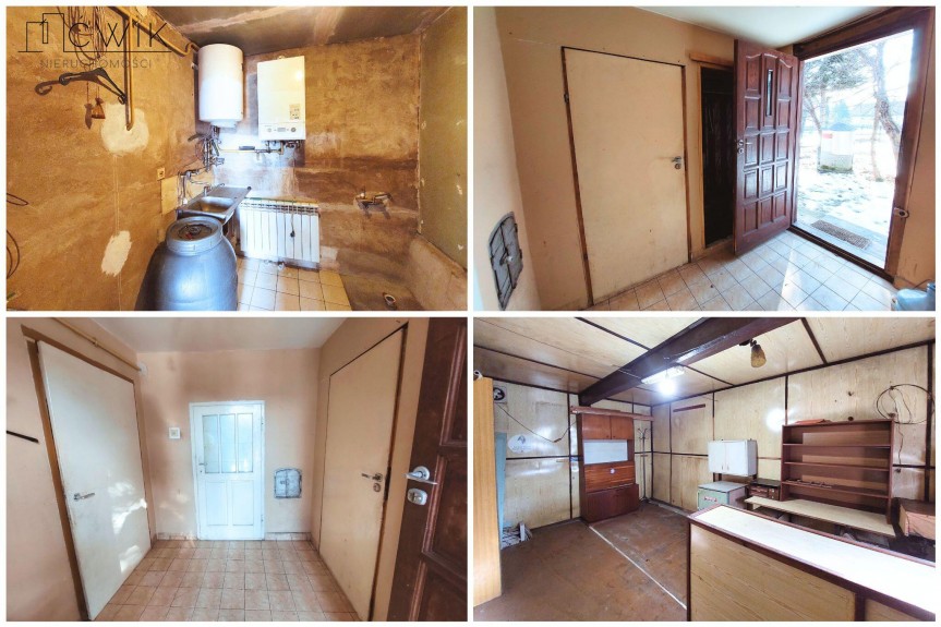 brzeski, Brzesko, Mokrzyska, Wiślana, Dom do generalnego remontu 68 m2 - 1 km od Brzeska