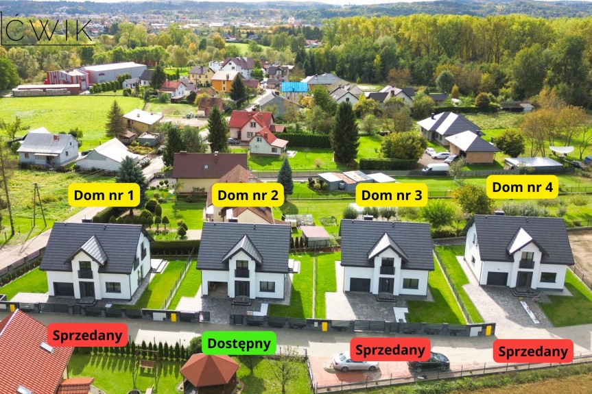 bocheński, Bochnia, Prosz&oacute;wki, Ostatni dom - wysoki standard - 30 min od Krakowa