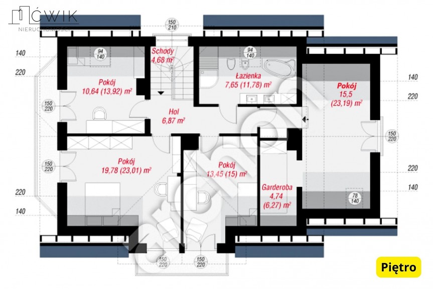 bocheński, Lipnica Murowana, Lipnica Dolna, Wysokiej klasy dom - w pełni umeblowany - 209 m2