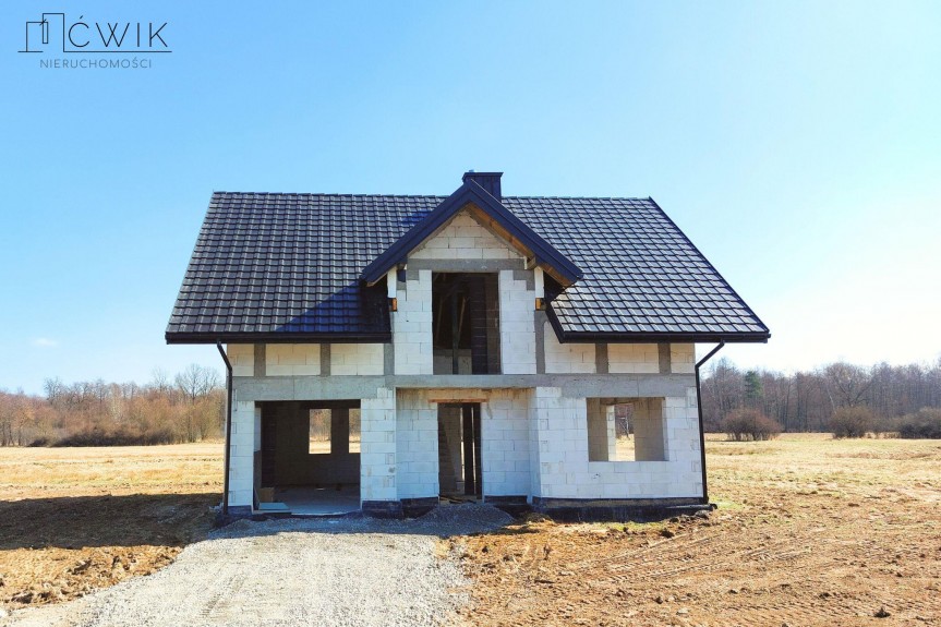 bocheński, Rzezawa, Dębina, Dom 148 m2 - działka 10 ar - 30 minut od Krakowa