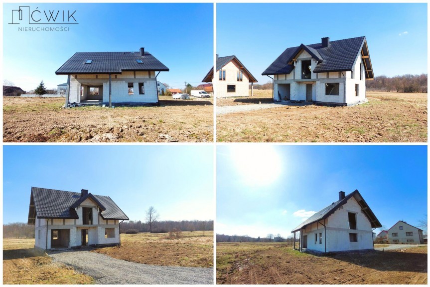 bocheński, Rzezawa, Dębina, Dom 148 m2 - działka 10 ar - 30 minut od Krakowa