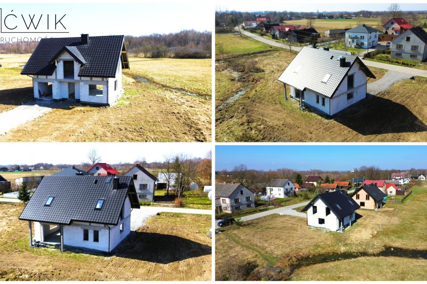 bocheński, Rzezawa, Dębina, Dom 148 m2 - działka 10 ar - 30 minut od Krakowa