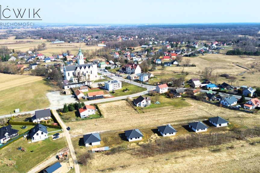 bocheński, Rzezawa, Okulice, Domy  w stanie deweloperskim - 30 minut od Krakowa