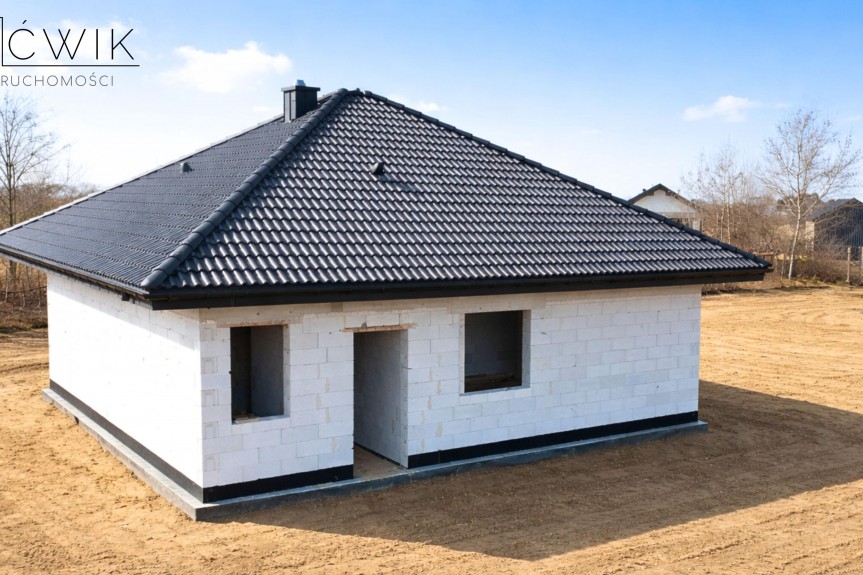 bocheński, Rzezawa, Okulice, Domy  w stanie deweloperskim - 30 minut od Krakowa