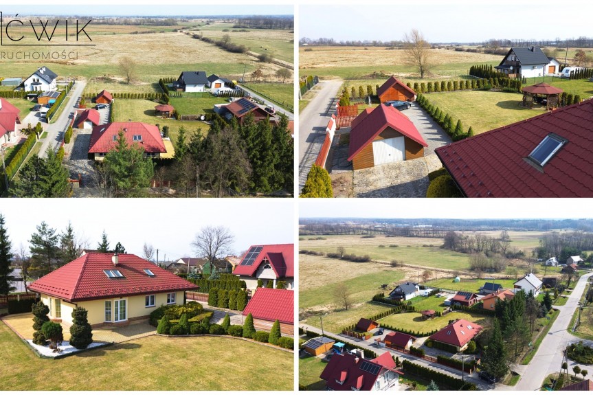 bocheński, Rzezawa, Ostr&oacute;w Kr&oacute;lewski, Przytulny dom blisko miasta 155 m2 - działka 18 ar