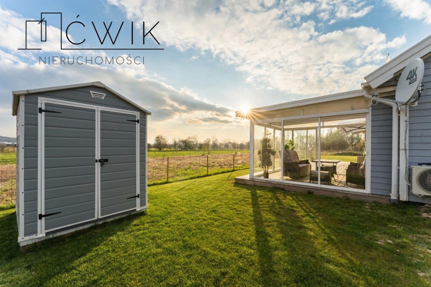 bocheński, Bochnia, Na Kąty, Klimatyczny dom z ogrodem zimowym i dużym tarasem