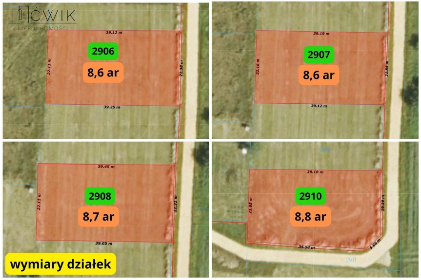 brzeski, Brzesko, Poręba Spytkowska, Graniczna, Działki budowlane blisko lasu - 8 km od Brzeska