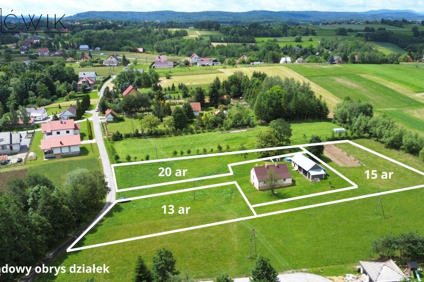 brzeski, Gnojnik, Działki budowlane w spokojnej okolicy - 10 km od Brzeska