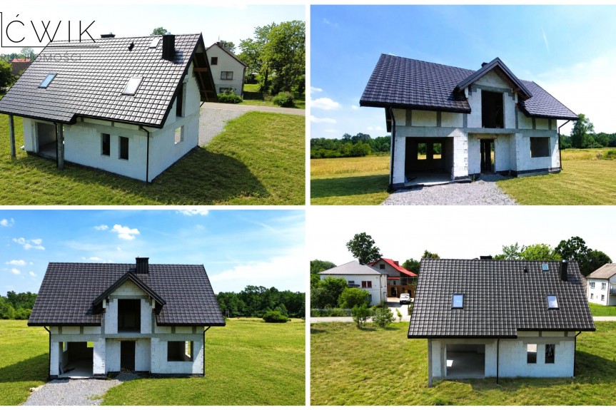 bocheński, Rzezawa, Dębina, Dom 148 m&sup2; z garażem | 10-arowa działka | Blisko Bochni i A4