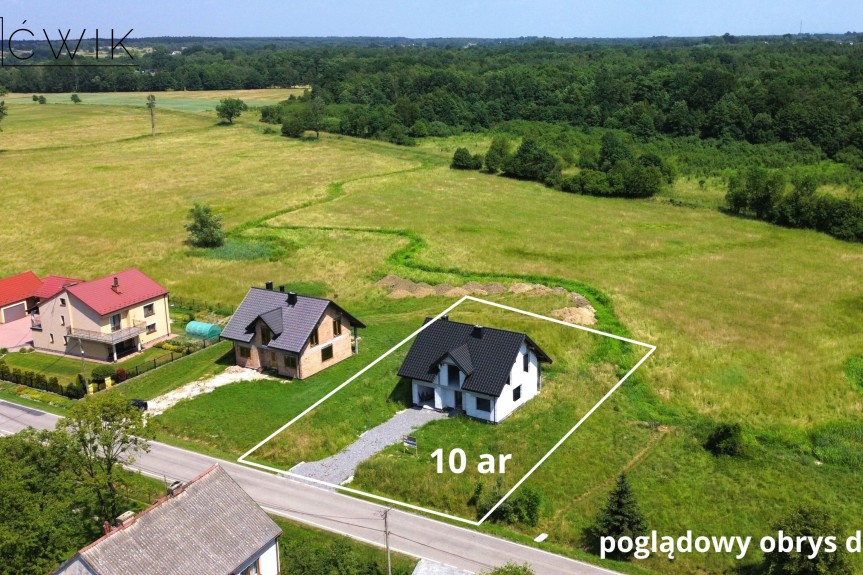 bocheński, Rzezawa, Dębina, Dom 148 m&sup2; z garażem | 10-arowa działka | Blisko Bochni i A4