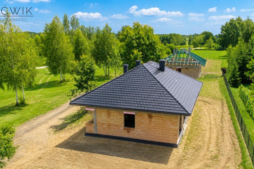 bocheński, Rzezawa, Borek, Dom parterowy 115 m&sup2; | 8 ar | 30 min od Krakowa | 0% PCC