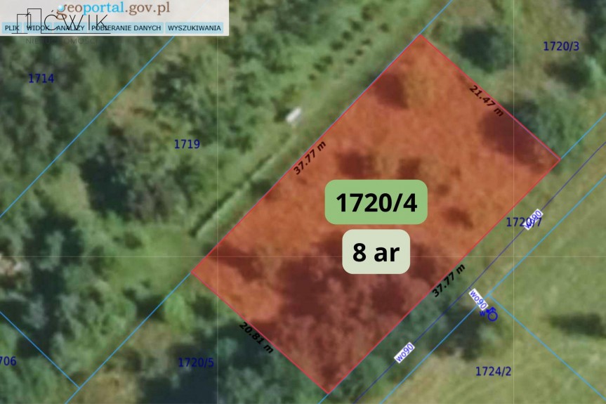 bocheński, Rzezawa, Borek, Dom parterowy 115 m&sup2; | 8 ar | 30 min od Krakowa | 0% PCC
