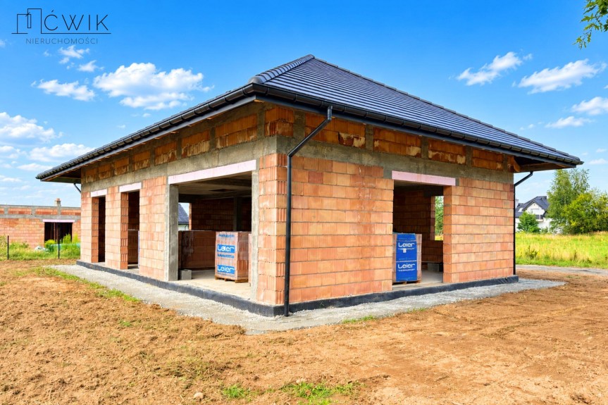 bocheński, Rzezawa, Borek, Nowe domy parterowe | 100 m&sup2; | 8 ar | blisko A4 | 0% PCC