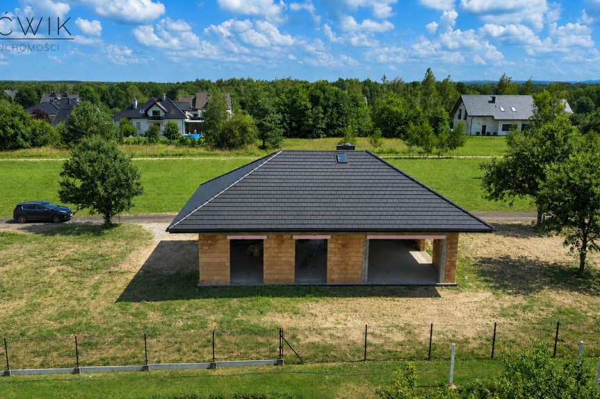 bocheński, Rzezawa, Borek, Nowe domy parterowe | 100 m&sup2; | 8 ar | blisko A4 | 0% PCC