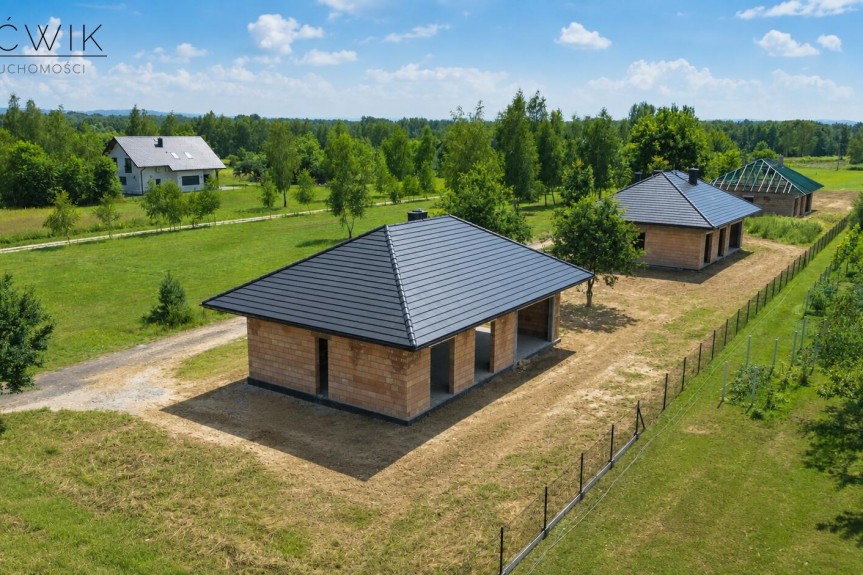bocheński, Rzezawa, Borek, Nowe domy parterowe | 100 m&sup2; | 8 ar | blisko A4 | 0% PCC