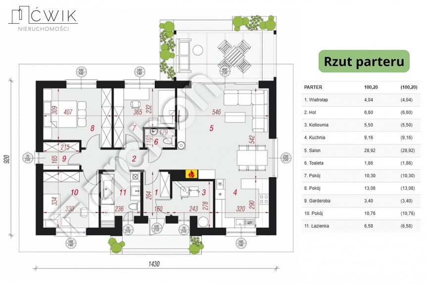 bocheński, Rzezawa, Borek, Nowe domy parterowe | 100 m&sup2; | 8 ar | blisko A4 | 0% PCC