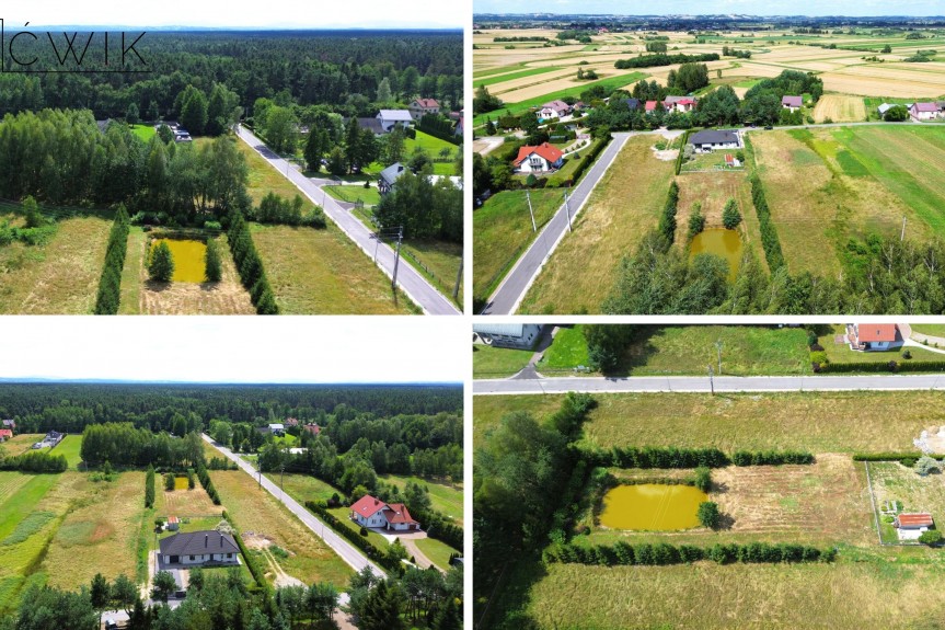 bocheński, Drwinia, Dziewin, Długa, Działka budowlana 24 ar | Własny staw | 30 min od Krakowa