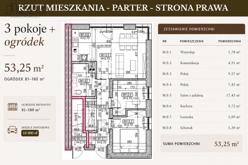 bocheński, Bochnia, 62 m&sup2; + strych 58 m&sup2; | 3 pokoje | balkon | 25 min od Krakowa