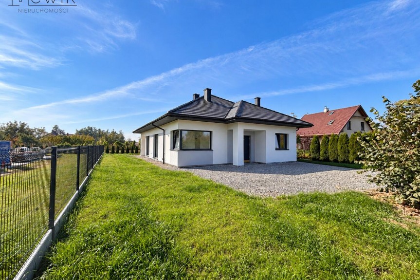 bocheński, Bochnia, Prosz&oacute;wki, Nowoczesny dom parterowy 123,85 m&sup2; | 8,2 ar | 2,5 km od Bochni