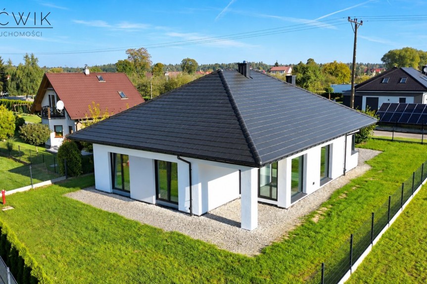 bocheński, Bochnia, Prosz&oacute;wki, Nowoczesny dom parterowy 123,85 m&sup2; | 8,2 ar | 2,5 km od Bochni