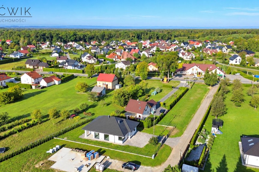 bocheński, Bochnia, Prosz&oacute;wki, Nowoczesny dom parterowy 123,85 m&sup2; | 8,2 ar | 2,5 km od Bochni