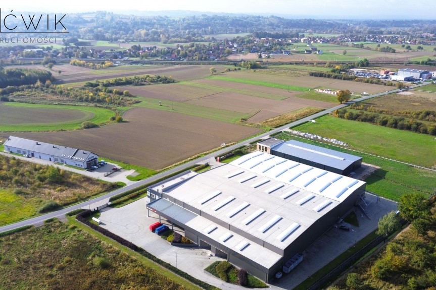 bocheński, Bochnia, Cikowice, Nowa hala 2307 m&sup2; | Magazyn, handel, logistyka | 8 km od A4