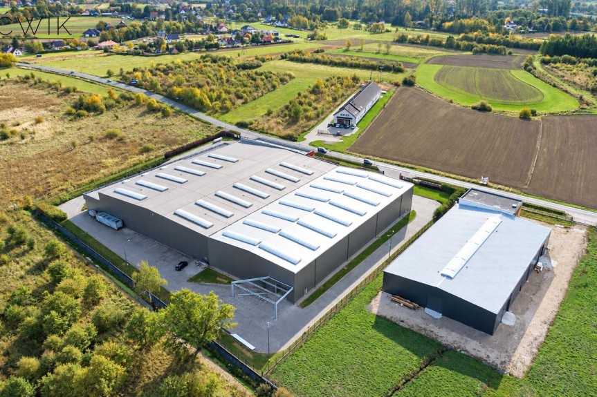 bocheński, Bochnia, Cikowice, Nowa hala 2307 m&sup2; | Magazyn, handel, logistyka | 8 km od A4