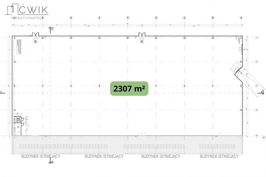 bocheński, Bochnia, Cikowice, Nowa hala 2307 m&sup2; | Magazyn, handel, logistyka | 8 km od A4