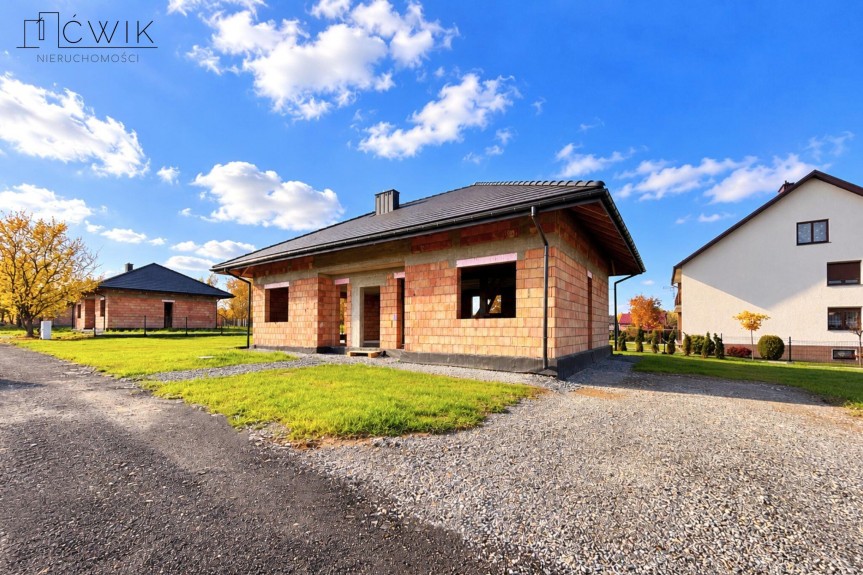bocheński, Rzezawa, Borek, Nowy dom parterowy | 100 m&sup2; | 8 ar | blisko A4 | 0% PCC