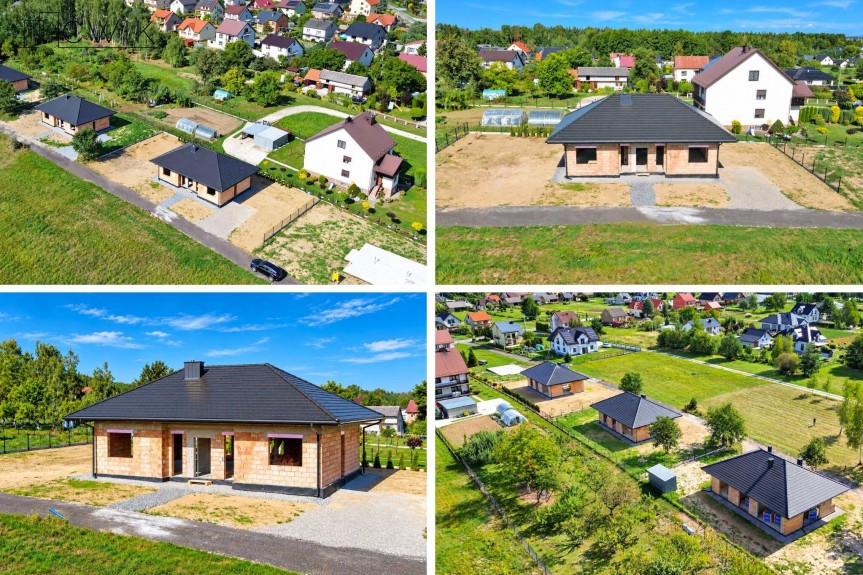 bocheński, Rzezawa, Borek, Nowy dom parterowy | 100 m&sup2; | 8 ar | blisko A4 | 0% PCC